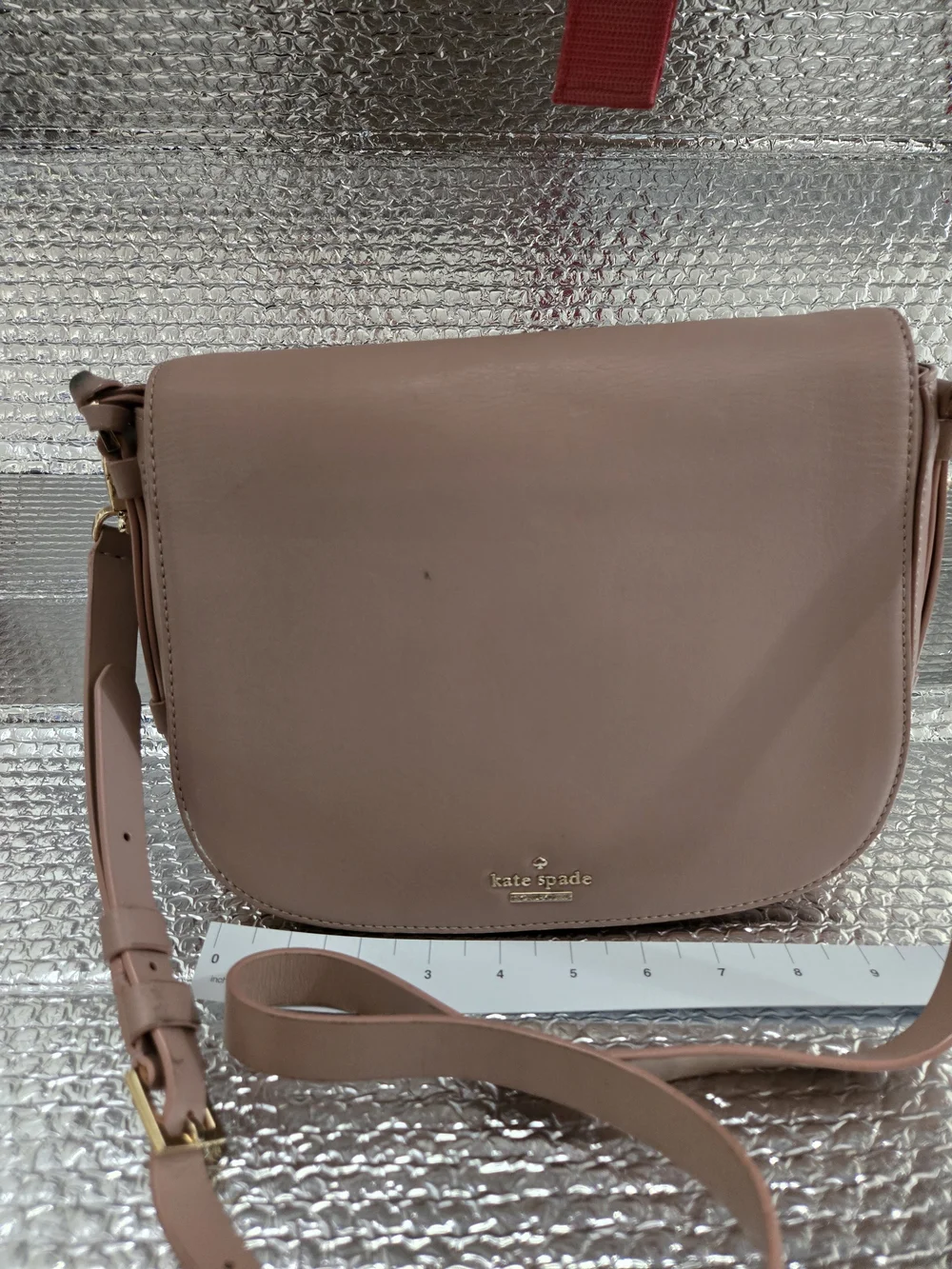 kate spade Dusty Pink Leather Crossbody Bag